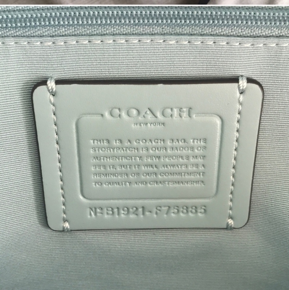 Coach "Sunglass Design" backpack purse - Picture 3 of 8